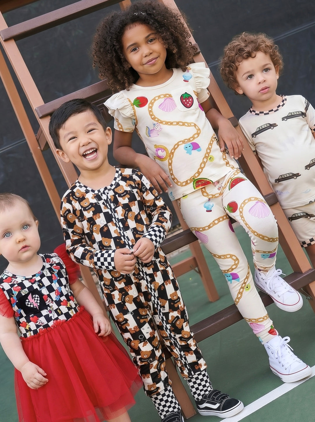 Limited Edition Bamboo Pajamas- Interactive Patch Design