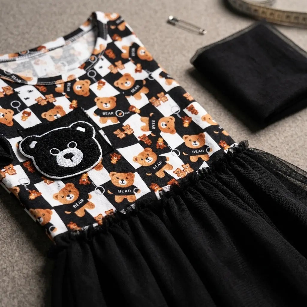Tulle Dress and Legging I My Dear Teddy Nik and DELLE