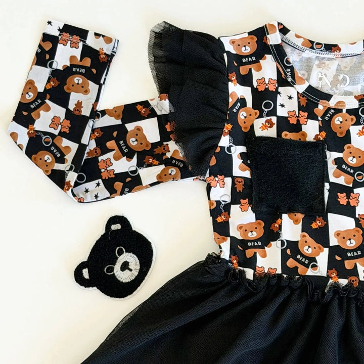 Tulle Dress and Legging I My Dear Teddy - Nik&DELLE