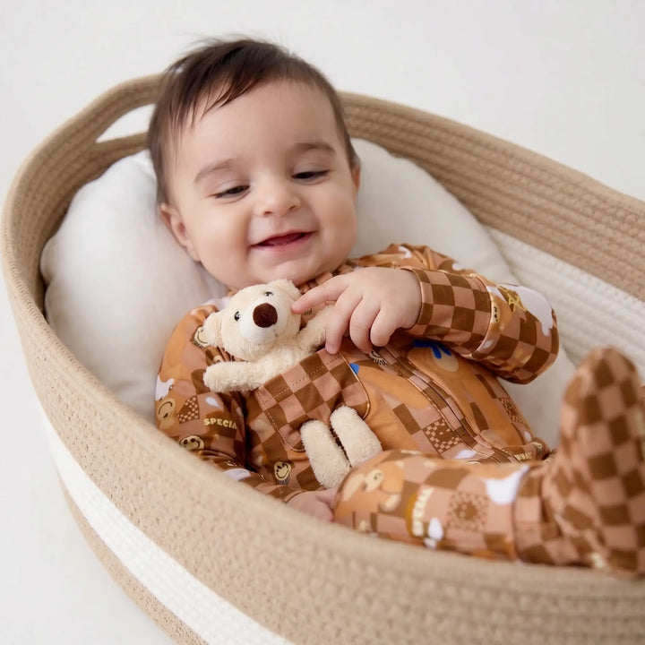Convertible romper | Peeka bear Nik and DELLE