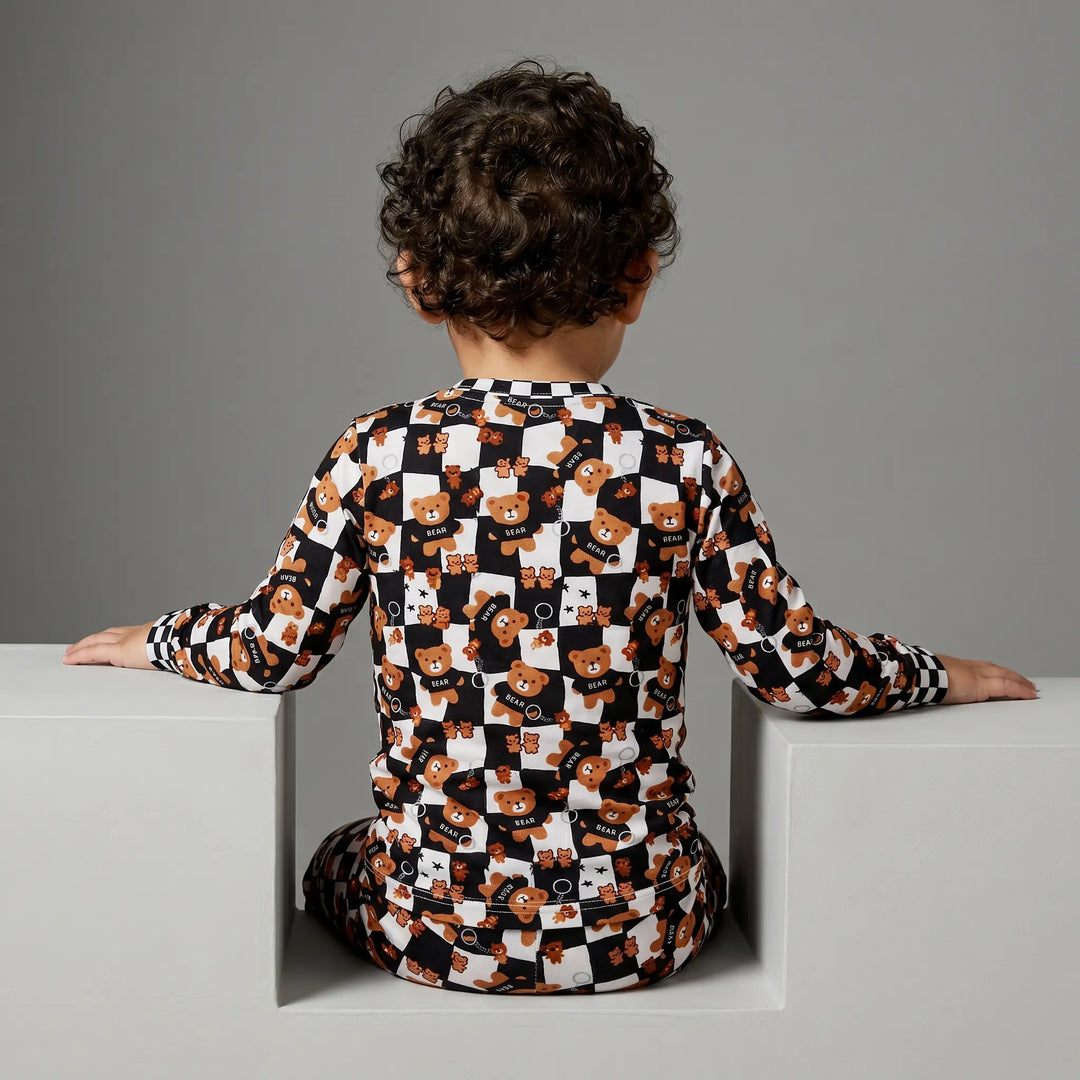 My Dear Teddy Pajama Set | Sensory-Friendly | Nik&DELLE Nik&DELLE