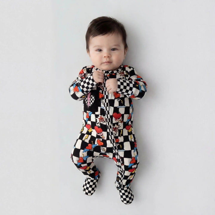 Electric Heart Convertible Romper | Nik and DELLE Nik&DELLE