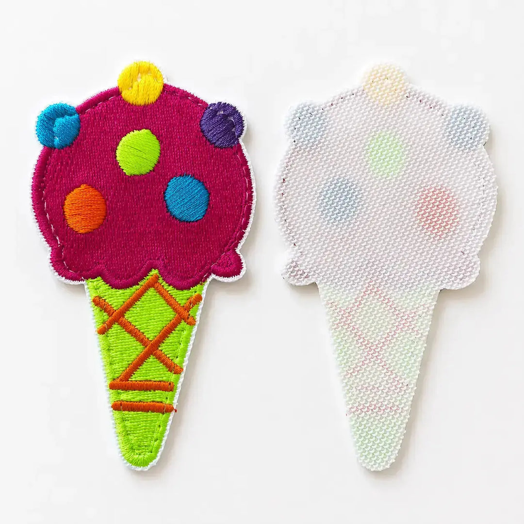 Sweet Sprinkle Cone Patch - Nik&DELLE