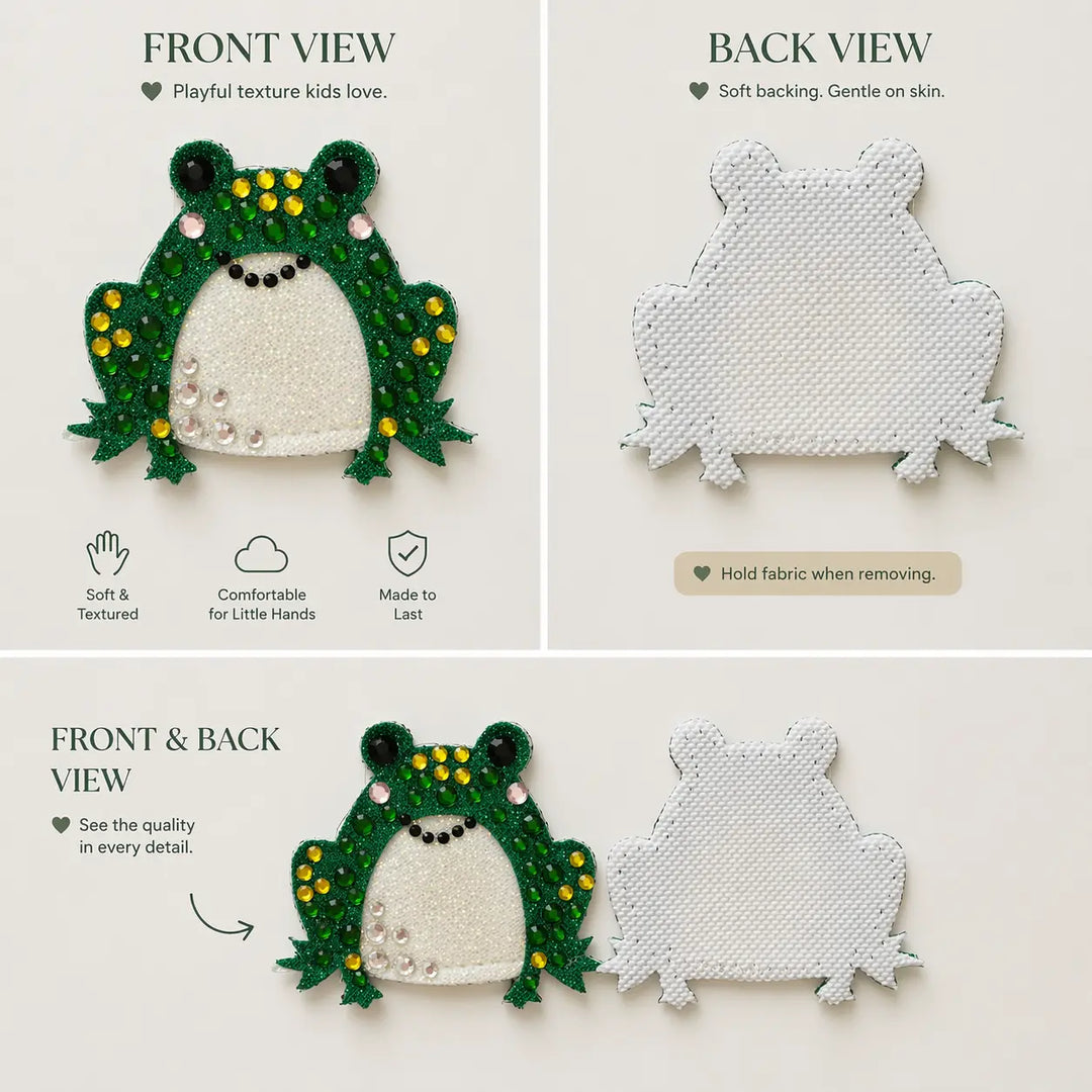 Little Hoppy Frog Patch - Nik&DELLE