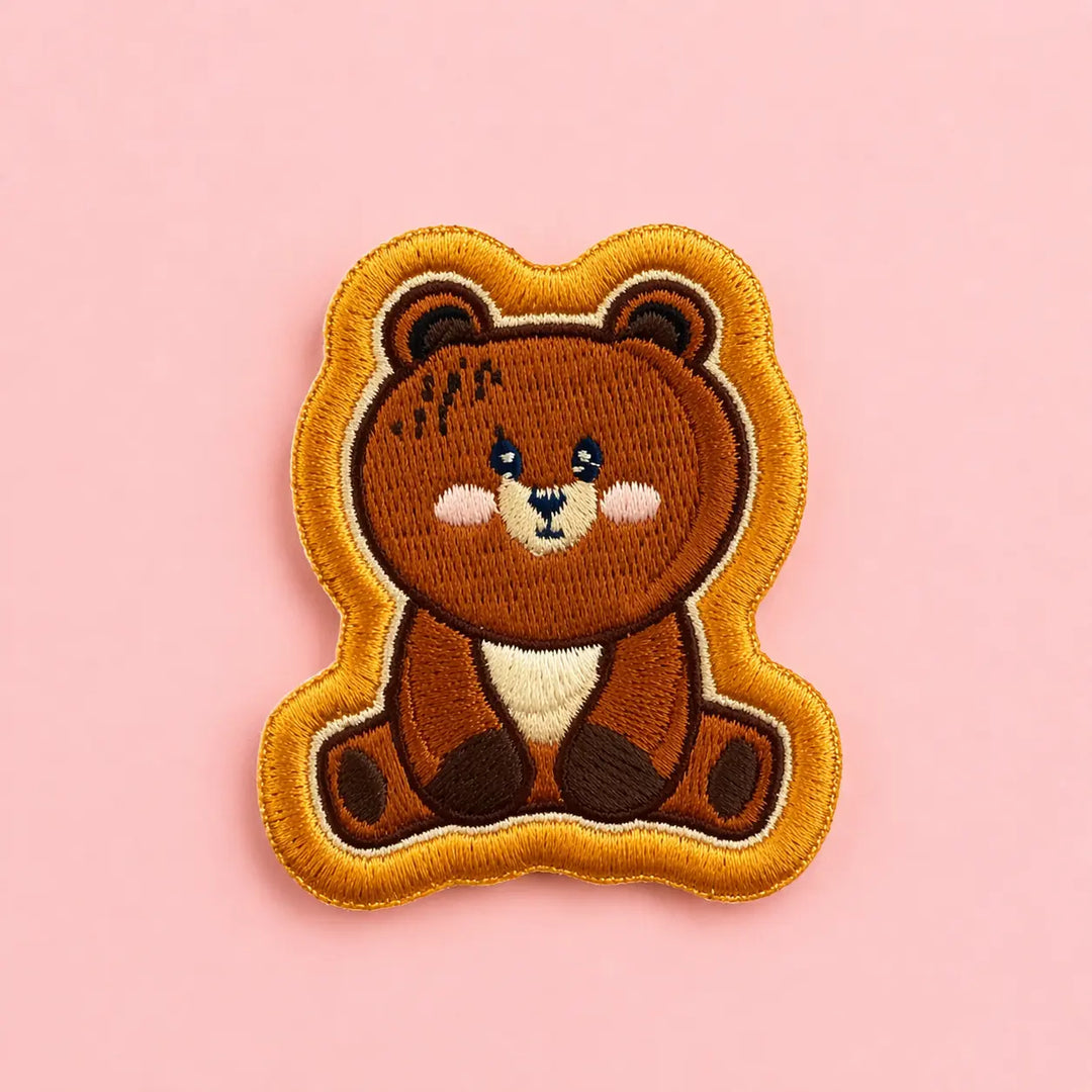 Honey Teddy Patch – Sensory - Friendly Add - On - Nik&DELLE