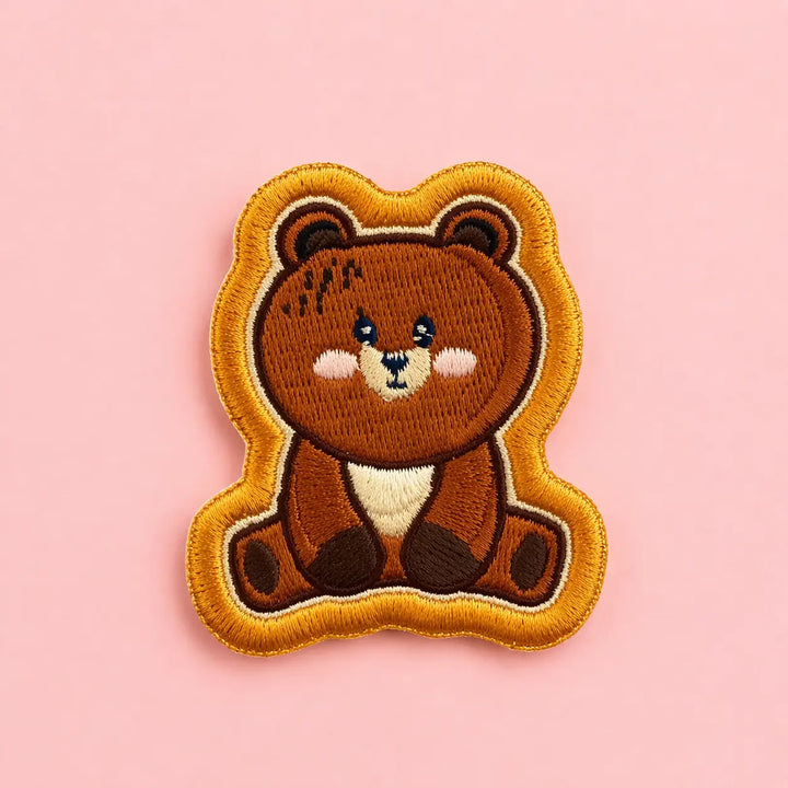 Honey Teddy Patch – Sensory - Friendly Add - On - Nik&DELLE