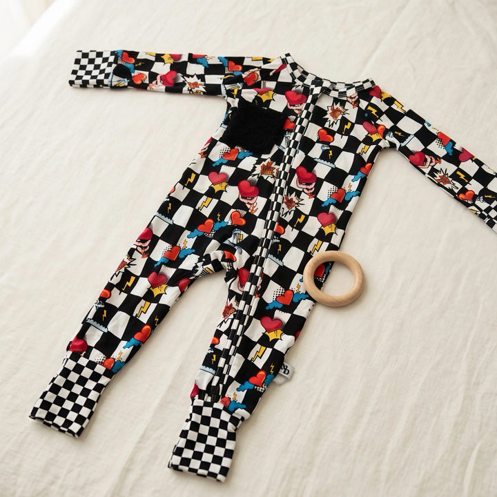Electric Heart Convertible Romper | Nik and DELLE Nik&DELLE