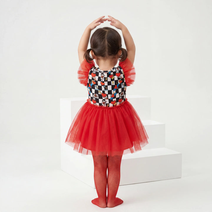Electric Heart Tulle Bamboo Dress | Nik&DELLE Nik&DELLE