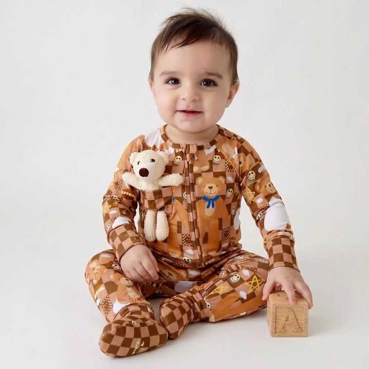 Convertible romper | Peeka bear Nik and DELLE