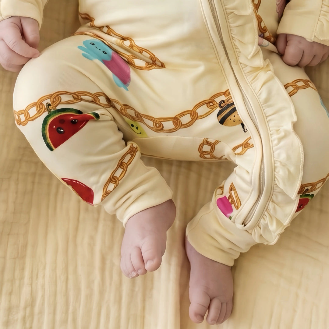 Pre-order Convertible Baby Romper | Little Charmer Nik and DELLE