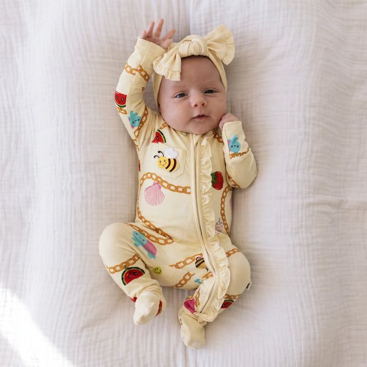 Pre-order Convertible Baby Romper | Little Charmer Nik and DELLE