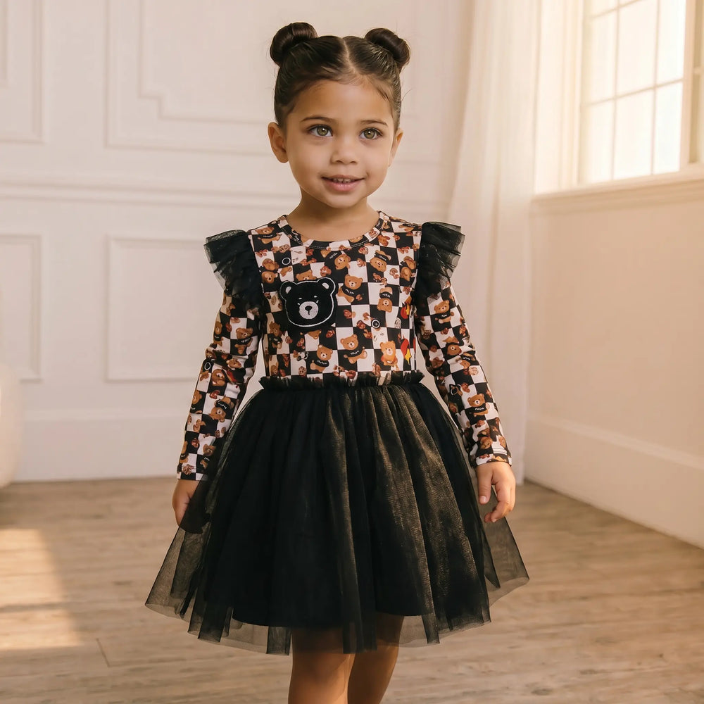 Tulle Dress and Legging I My Dear Teddy Nik and DELLE