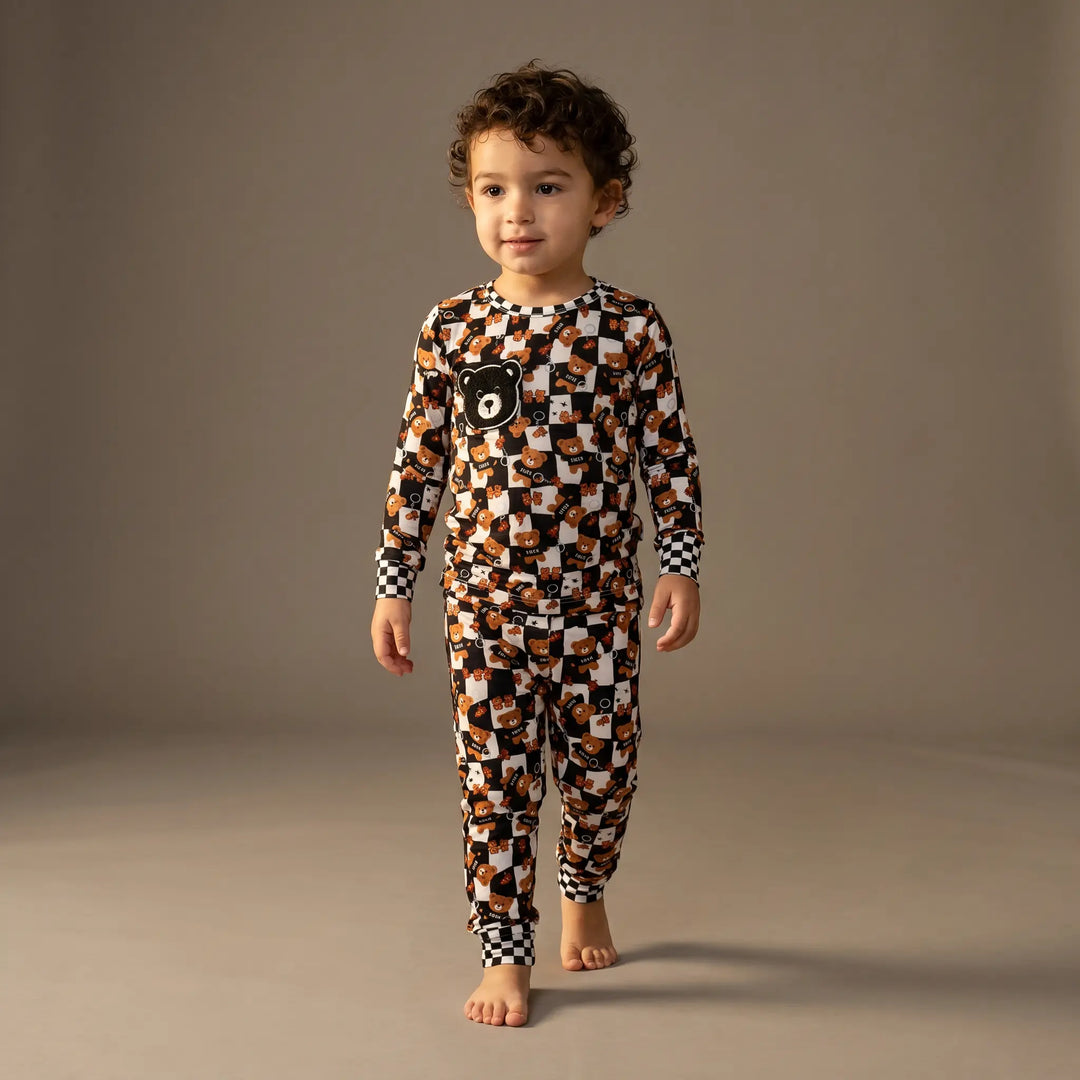 My Dear Teddy Pajama Set | Sensory-Friendly | Nik&DELLE Nik&DELLE