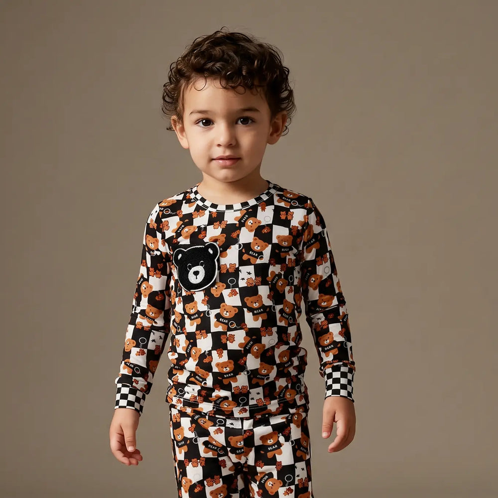 My Dear Teddy Pajama Set | Sensory-Friendly | Nik&DELLE Nik&DELLE