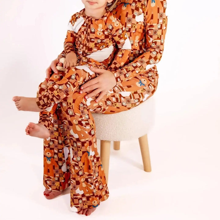 Peekabear Women’s Long Sleeve Flare Set Nik and DELLE
