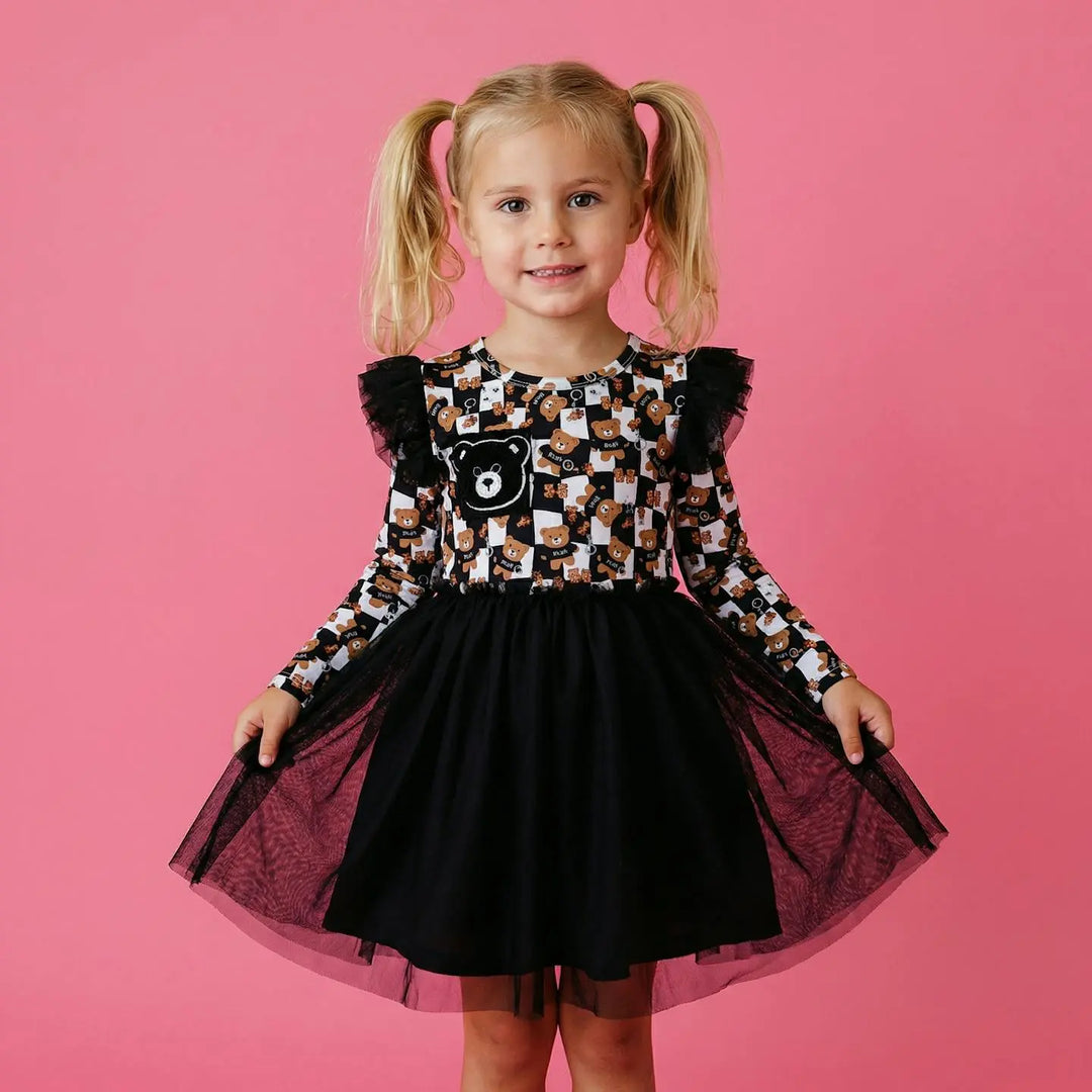 Tulle Dress and Legging I My Dear Teddy - Nik&DELLE