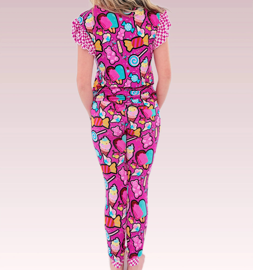 Candy shop
Women’s Ruffle Top Two Piece Set Nik and DELLE