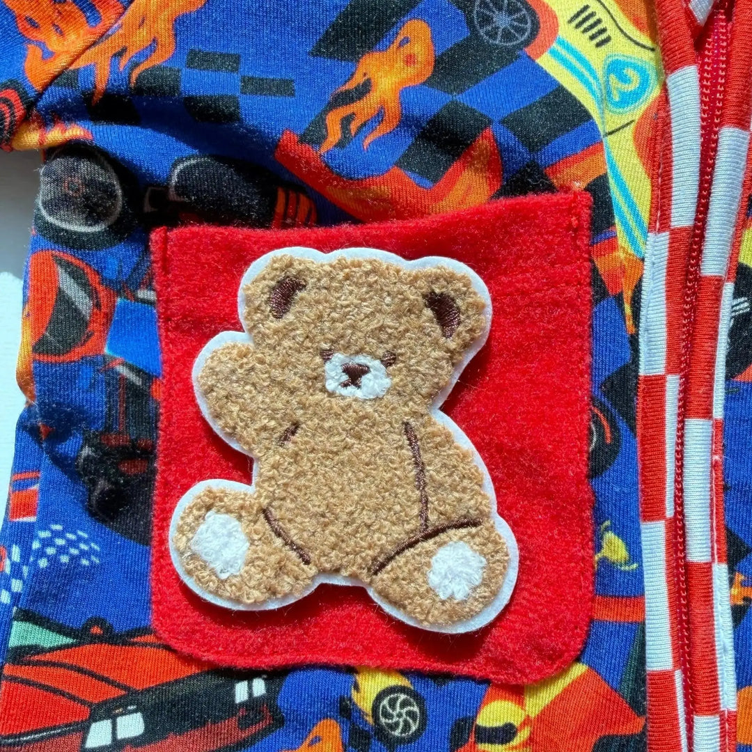 Little Snuggle Bear Patch – Sensory - Friendly - Add - On - Nik&DELLE