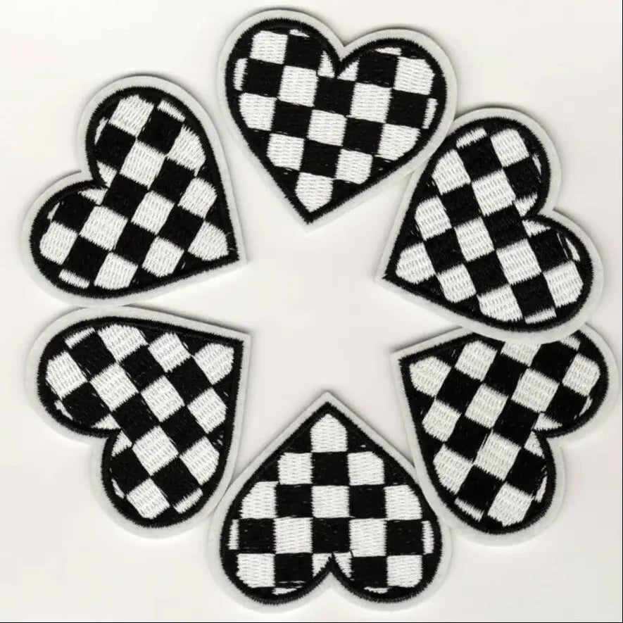 Checkered Heart Sensory - Friendly™ Patch - Nik and DELLE