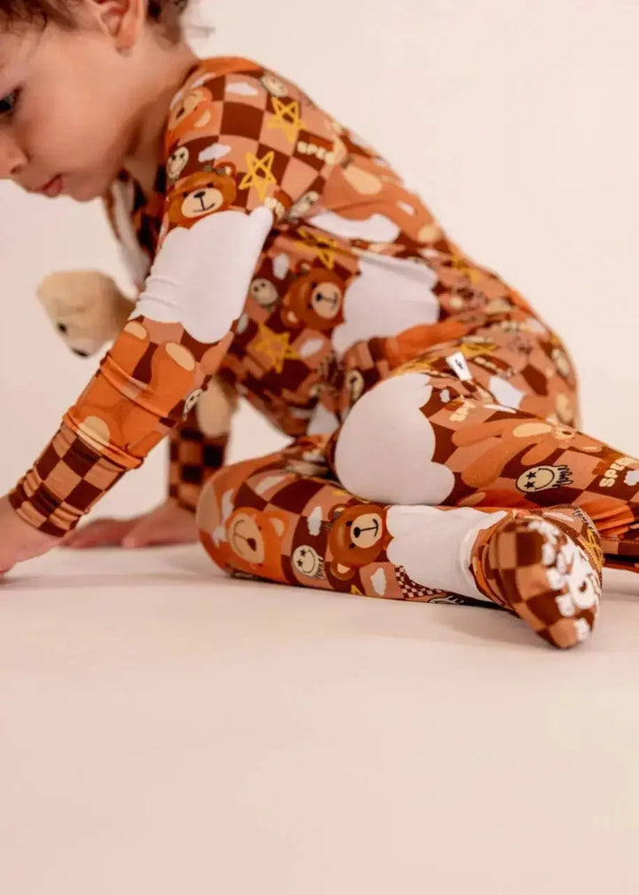 Convertible romper | Peeka bear - Nik and DELLE