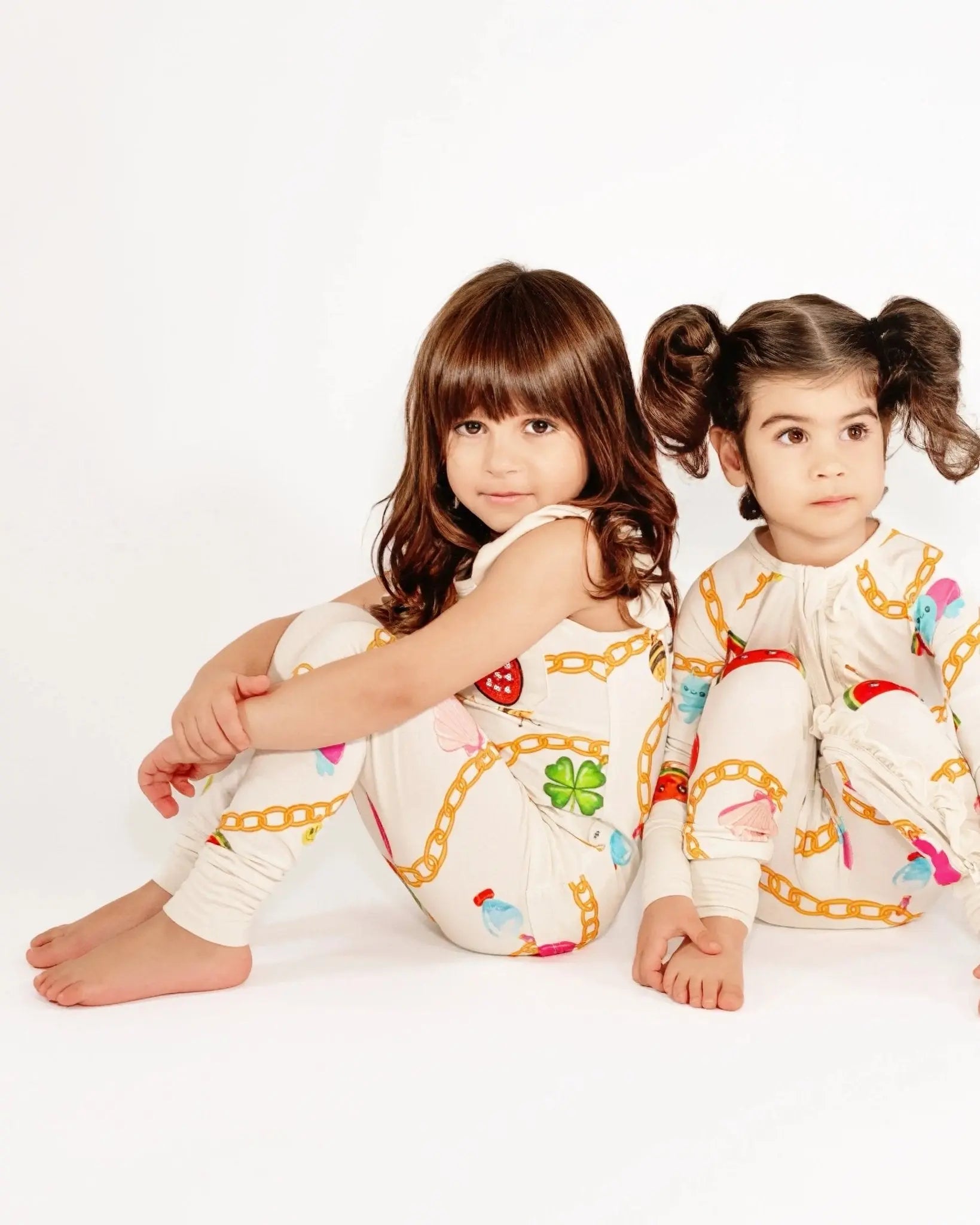 Little Charmer Bamboo Pajama Set - Pre Order in Pale Yellow