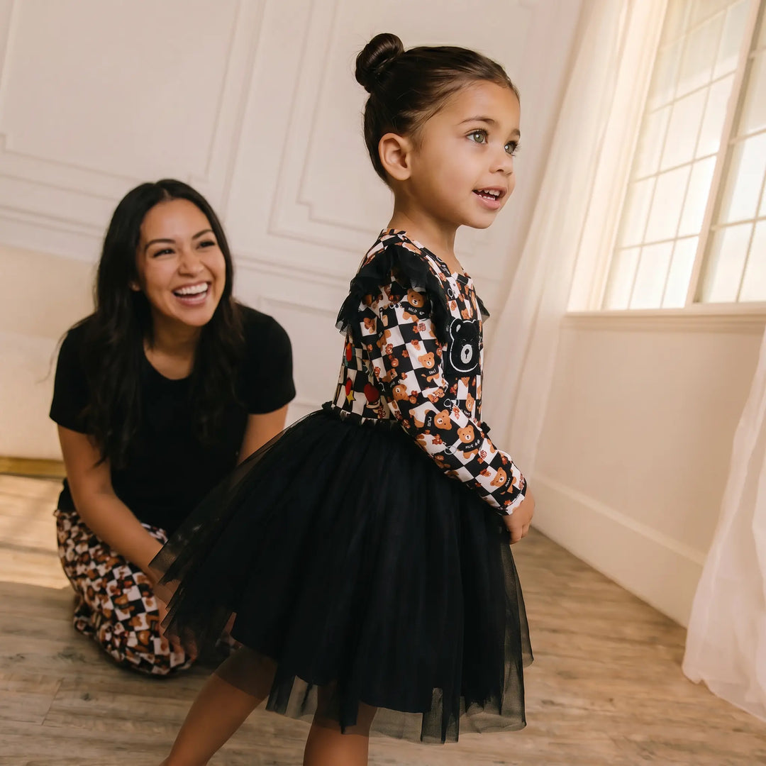 Tulle Dress and Legging I My Dear Teddy Nik and DELLE