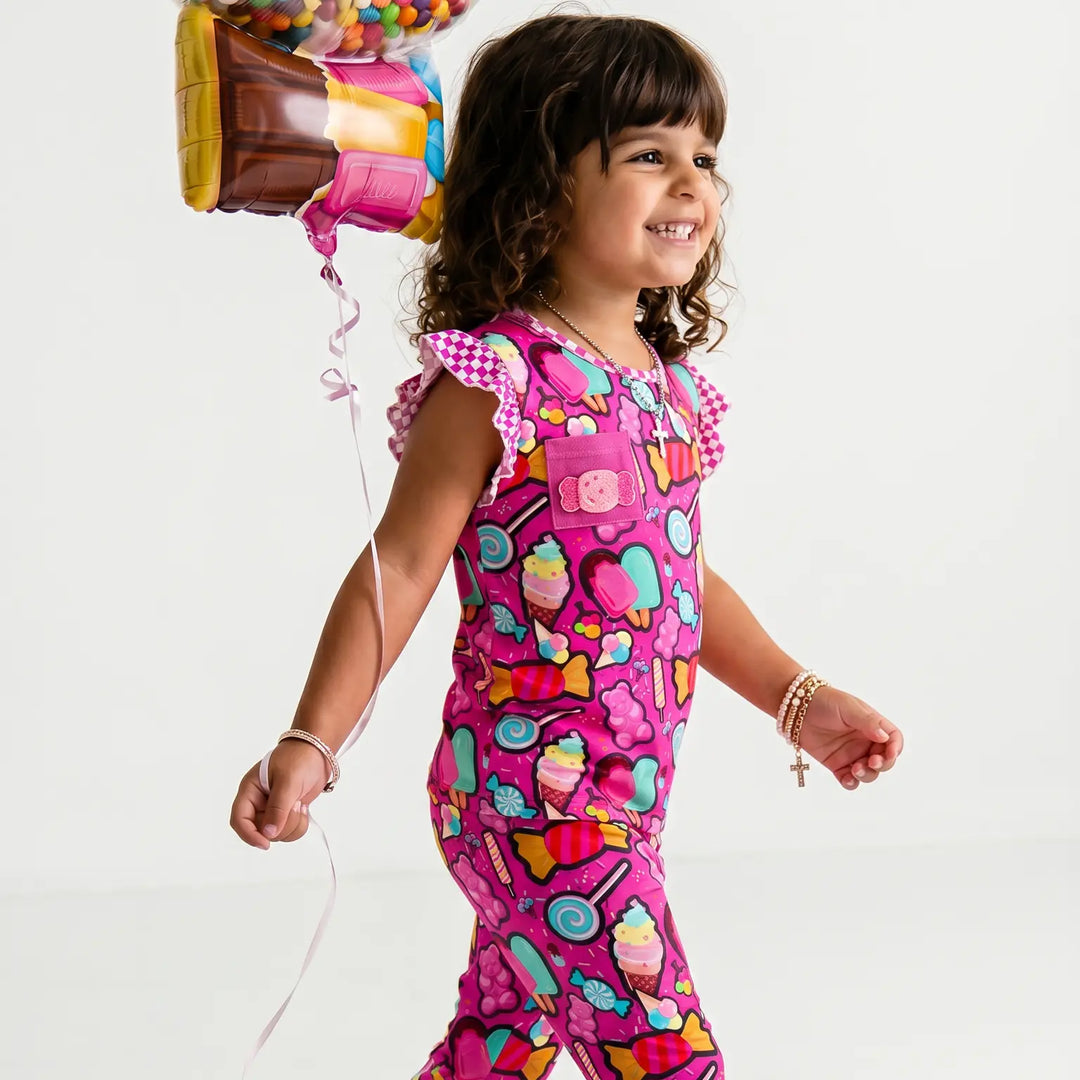 Bamboo Ruffle  Two Piece sets with Candy Patch | Candy Shop Nik&DELLE