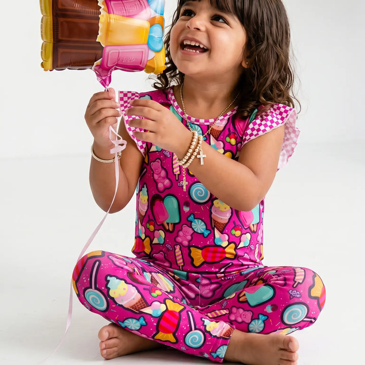 Bamboo Ruffle  Two Piece sets with Candy Patch | Candy Shop Nik&DELLE