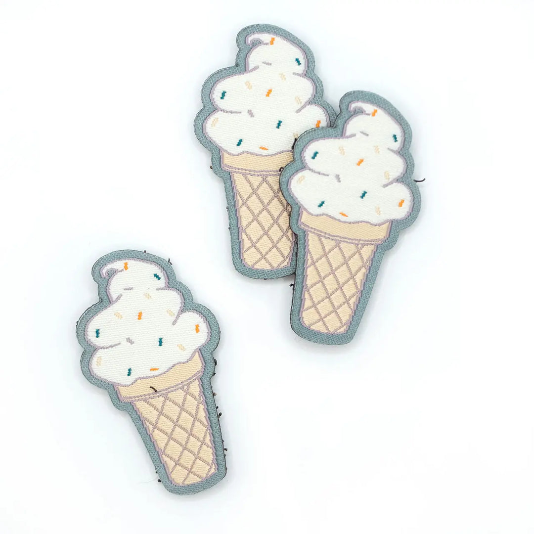 Hook and Loop Patch - Ice Cream Parker Kids