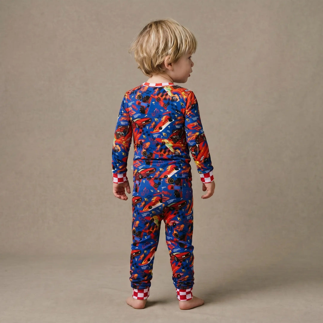 Bamboo Two Piece set | Little Racer Nik and DELLE