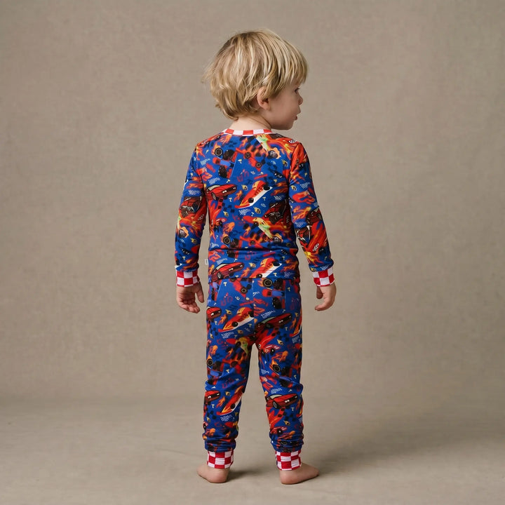 Bamboo Two Piece set | Little Racer Nik and DELLE