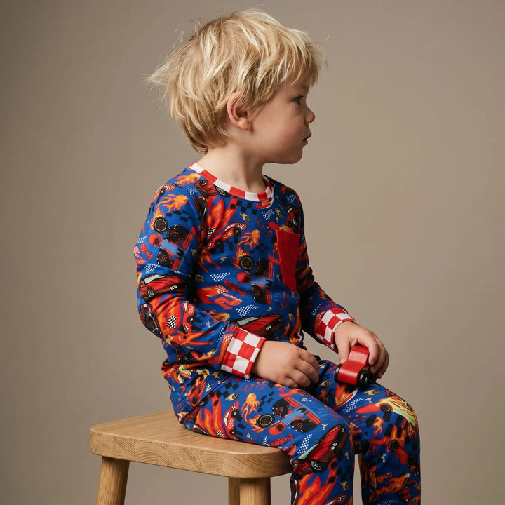 Bamboo Two Piece set | Little Racer Nik and DELLE