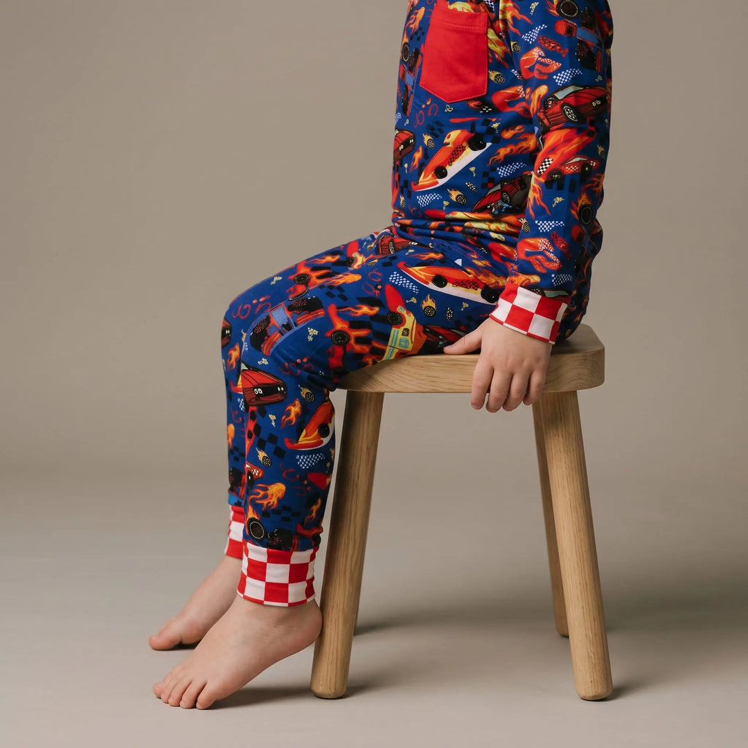 Bamboo Two Piece set | Little Racer Nik and DELLE