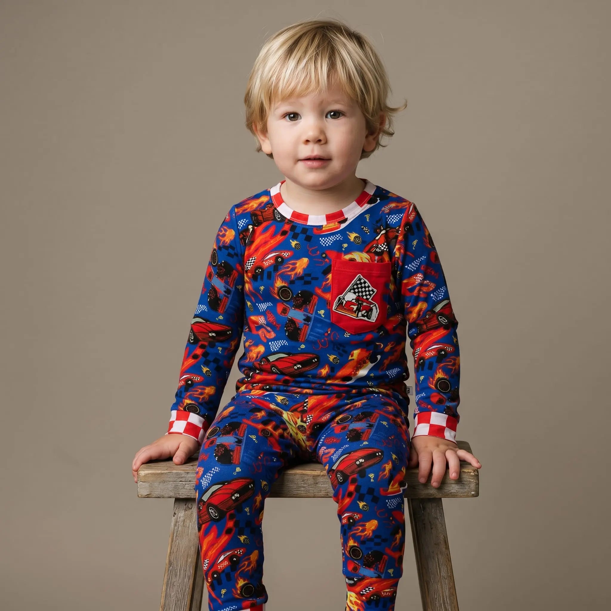 Bamboo Two Piece set | Little Racer Nik and DELLE