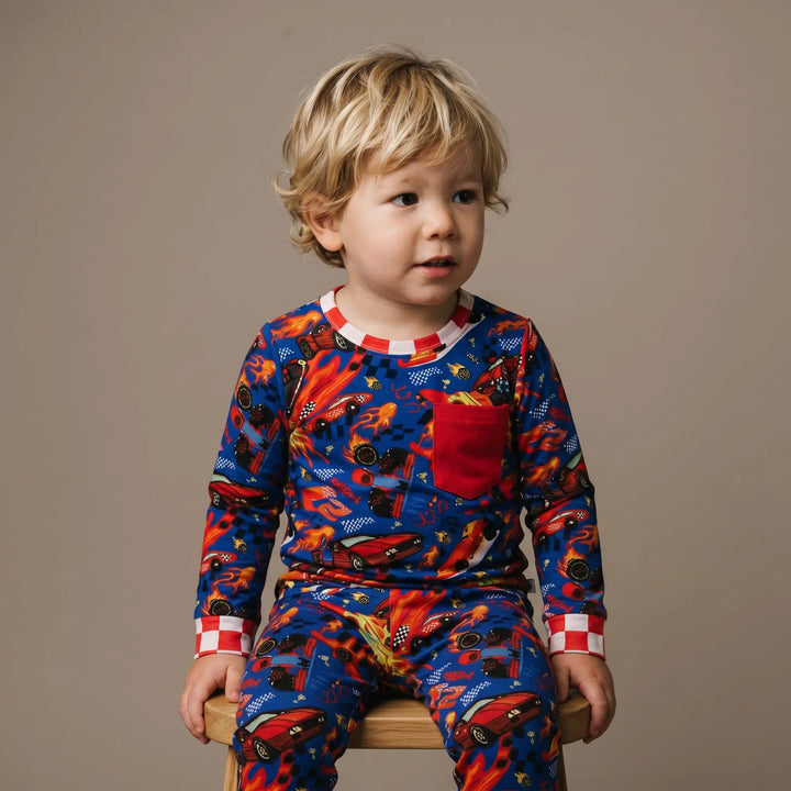Bamboo Two Piece set | Little Racer Nik and DELLE