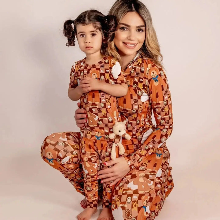 Peekabear Women’s Long Sleeve Flare Set - Nik and DELLE