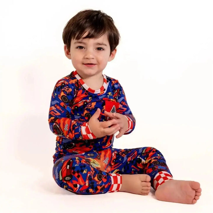 Bamboo Two Piece set | Little Racer - Nik and DELLE