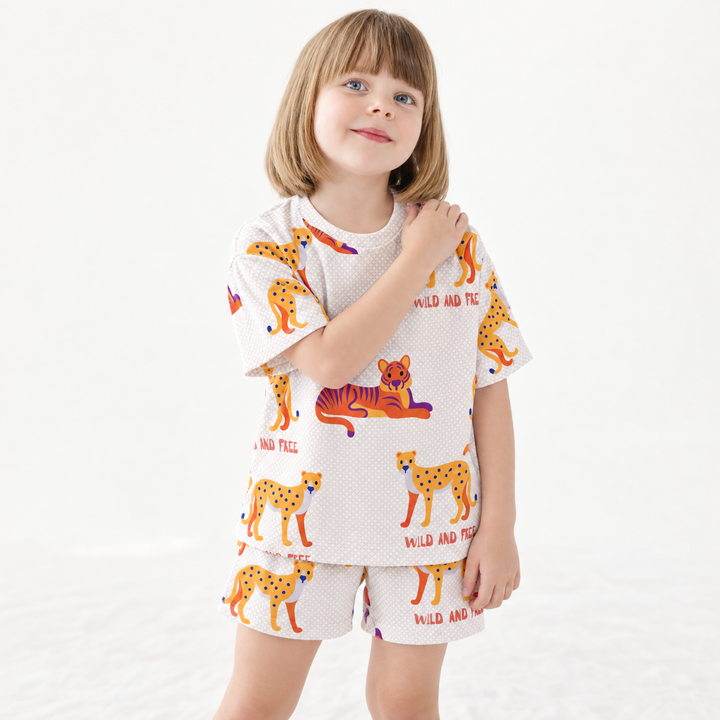 Wild & Free Tiger Oversized Cotton Set | Preorder